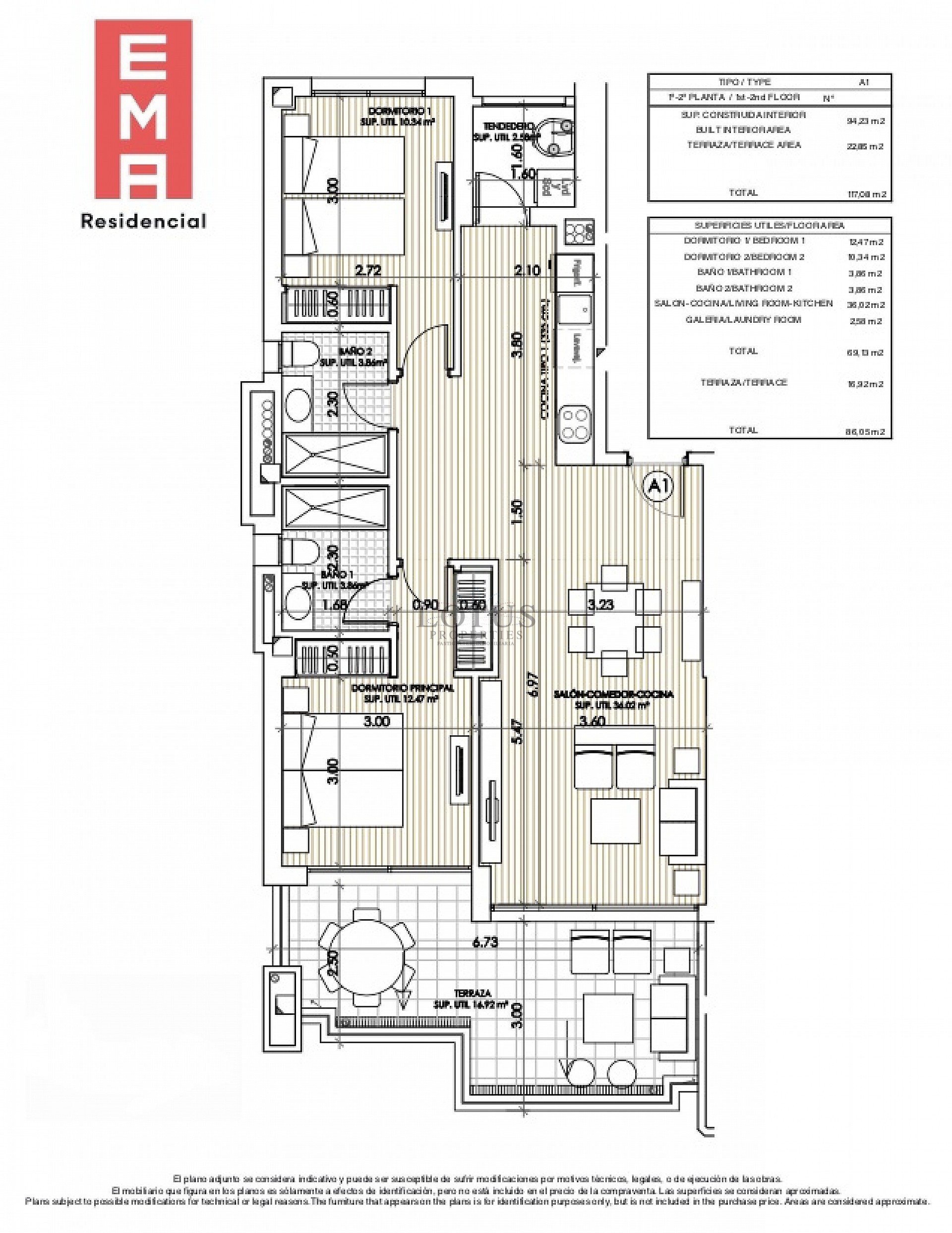 Inflyttningsklar nyproduktion i Playa Flamenca/Los Dolses - Lotus Properties