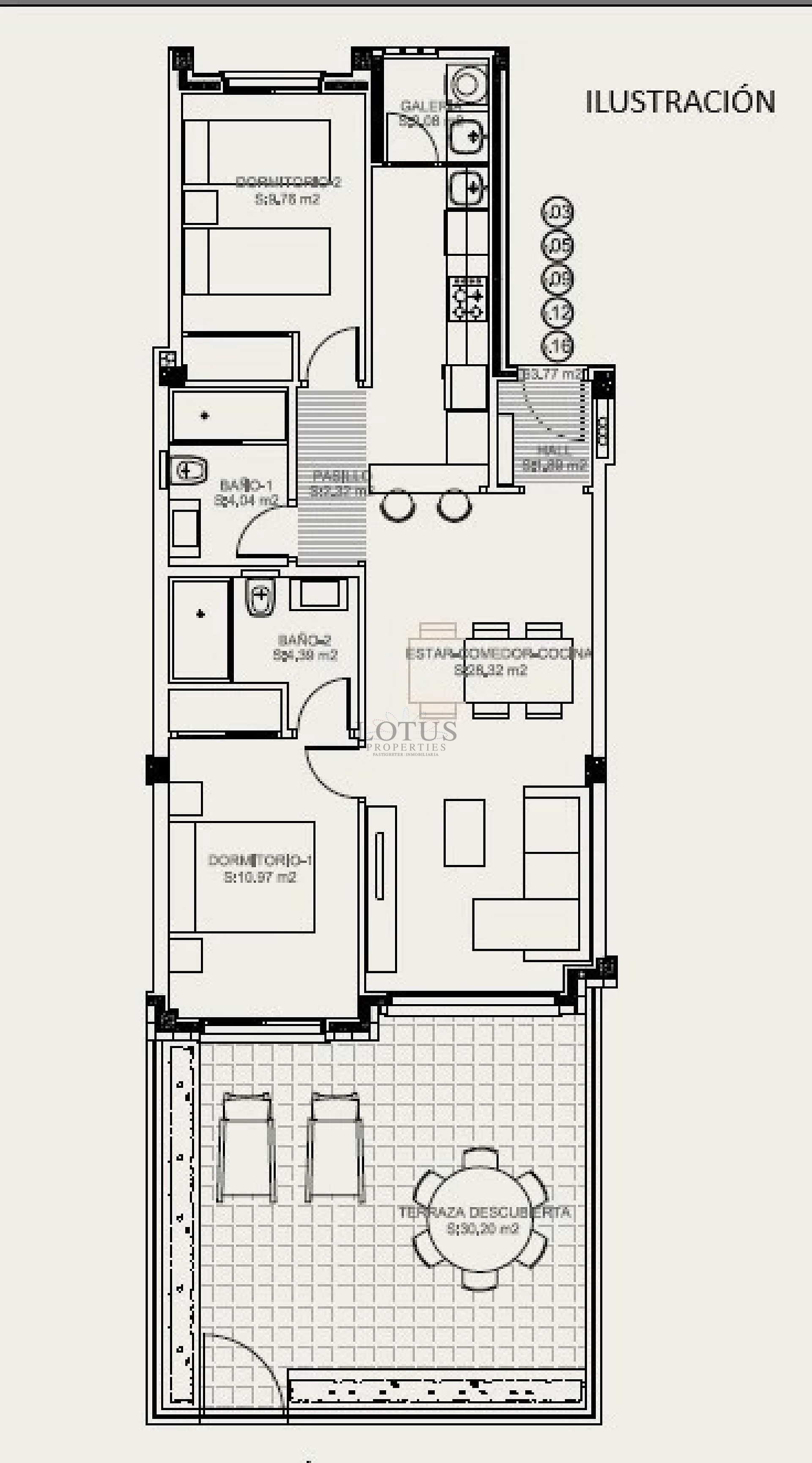 STOR MODERN LÄGENHET MED TRÄDGÅRD I SÖDERLÄGE - PRIVAT PARKERING I KÄLLAREN OCH FÖRRÅD - HÄRLIGT POOLOMRÅDE OCH PADDELBANA - Lotus Properties