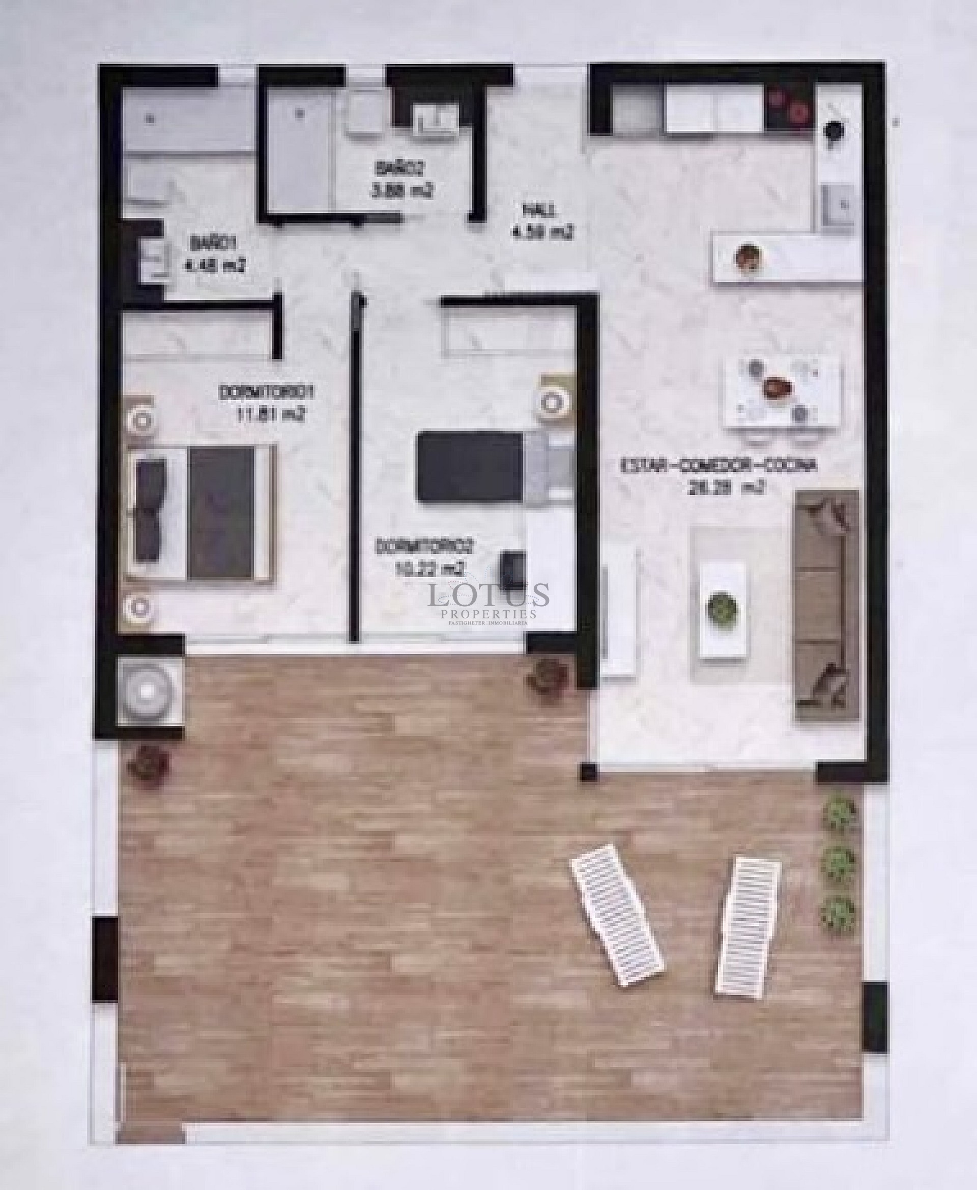 Modernt lyxigt lägenhetsboende i Amanecer IX – en oas av elegans, komfort och medelhavslivsstil. - Lotus Properties