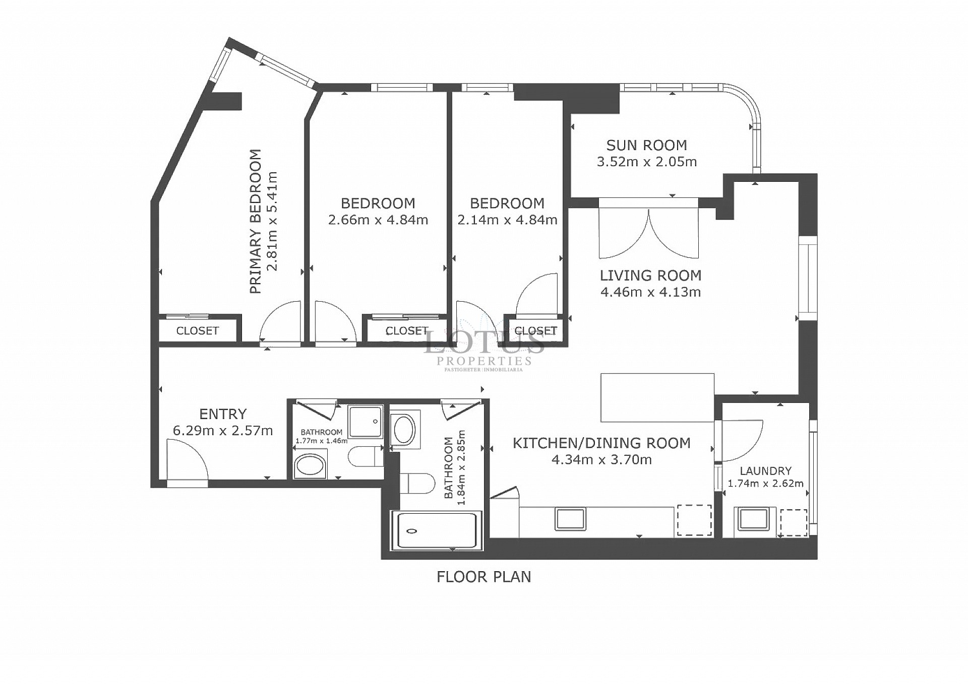 FANTASTISK LÄGENHET 30 METER TILL HAVET - Lotus Properties
